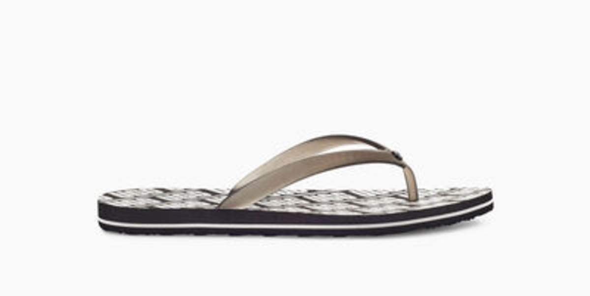 Ugg simi graphic flip flop online